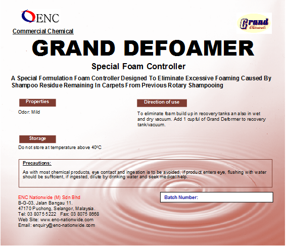 Defoamer